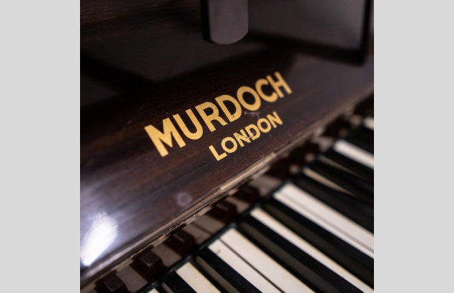 Used Murdoch Mahogany London Upright Piano Sold As Seen Bargain - Image 5
